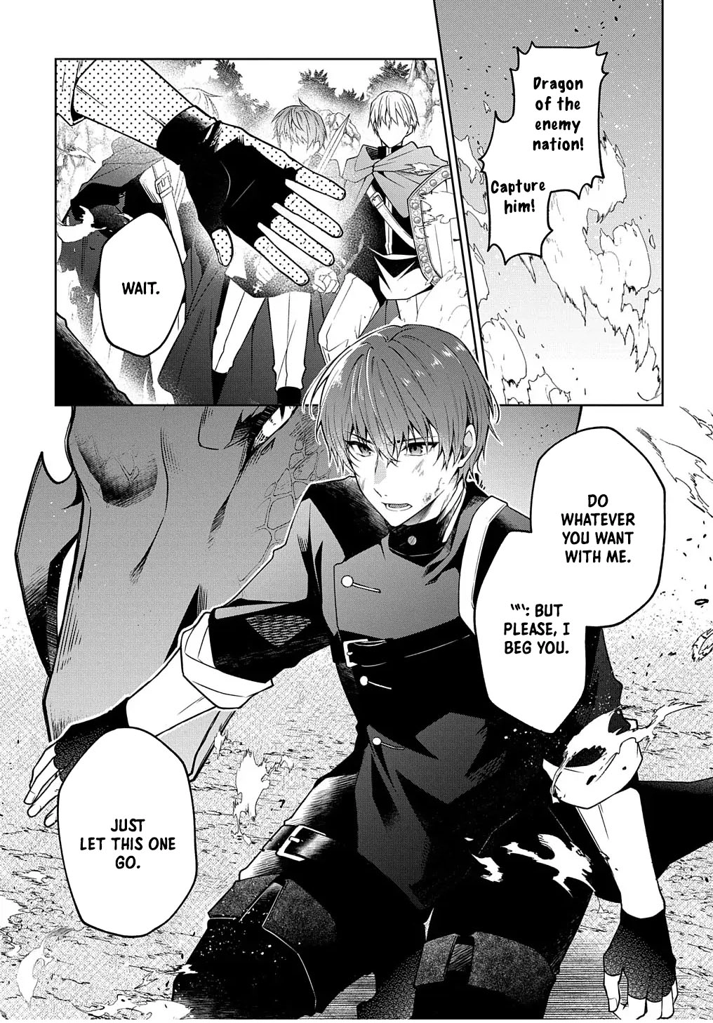 The lovery Flower Girl Who Prayed For Love with a Caged Dragon kight Chapter 1 Page 2